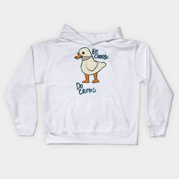 *Honks in American* Kids Hoodie by CryingEyeMerch